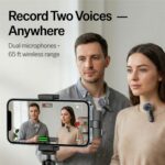 Mini Mic Pro (Latest Model) - Wireless Mini Microphone for iPhone, iPad, Android... - Image 6