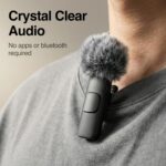 Mini Mic Pro (Latest Model) – #1 Microphone for iPhone & Android, Wireless Mini ... - Image 3