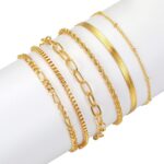 NEWITIN 69 Pieces Gold Jewelry Set for Women Fashion Costume Jewelry Gold Plated... - Image 4