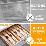 SpaceAid WrapNeat 3 in 1 Wrap Organizer with Cutter and Labels, Plastic Wrap, Al... - Image 3