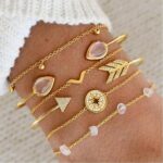 NEWITIN 69 Pieces Gold Jewelry Set for Women Fashion Costume Jewelry Gold Plated... - Image 7