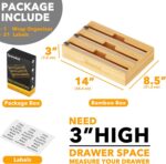 SpaceAid WrapNeat 3 in 1 Wrap Organizer with Cutter and Labels, Plastic Wrap, Al... - Image 7