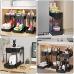 Sevenblue 3 Pack Under Sink Organizers,2-Tier Multi-Use Kitchen and Bathroom Org... - Image 7