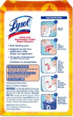 Lysol Click Gel Automatic Toilet Bowl Cleaner, Toilet Gel Stamp, Toilet Freshene... - Image 3