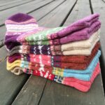 YZKKE 5Pack Womens Vintage Winter Soft Warm Thick Cold Knit Wool Crew Socks, Mul... - Image 6