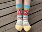 YZKKE 5Pack Womens Vintage Winter Soft Warm Thick Cold Knit Wool Crew Socks, Mul... - Image 7