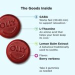 OLLY Goodbye Stress Gummy, GABA, L-Theanine, Lemon Balm, Stress Relief Supplemen... - Image 3