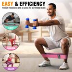 Fabric Resistance Bands for Working Out - Exercise Bands for Women and Men, Boot... - Image 6