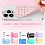 Klearlook Silicone Double-Sided Suction Cup Phone Case Detachable Mount, Sticky ... - Image 4