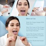 MasterMedi Tongue Scraper for Adults with Multicolor Travel Cases (2 Pack), 100%... - Image 7