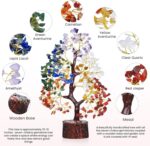 YATSKIA 7 Chakra Tree of Life - Crystals and Healing Stones | Birthday Gifts for... - Image 5