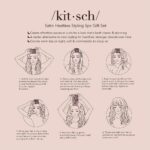 Kitsch Satin Heatless Hair Curler Styling 5pc Gift Set - Satin Heatless Hair Cur... - Image 6