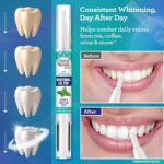 GuruNanda Teeth Whitening Pen,(0.06 fl oz)-20 Uses, Vegan & Gentle on Teeth Pro ... - Image 4
