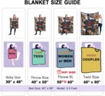 DayOfShe Custom Blanket with Photo I Love You Girlfriend Boyfriend Gifts,Persona... - Image 7