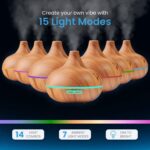 Ultimate Aromatherapy Diffuser & Essential Oil Set - Ultrasonic Top 10 Oils Mode... - Image 3