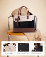 LOVEVOOK Purses for Women,Leather Tote Purse and Handbags,Satchel Shoulder Cross... - Image 4