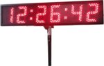 AZOOU 5-inch 6 Digits LED Countdown/up Clock with Tripod for Sports Race Timing ... - Image 3