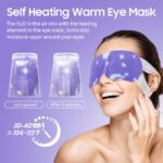 BeHoomi Steam Eye Mask, 10Packs Heated Eye Mask, Self Heating Disposable SPA War... - Image 6