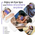 BeHoomi Steam Eye Mask, 10Packs Heated Eye Mask, Self Heating Disposable SPA War... - Image 7