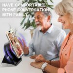 Wireless Induction Speaker, 5-in-1 Bluetooth 5.3 Phone Stand with 360° Rotation ... - Image 6