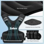 ZELUS Weighted Vest for Men and Women | 4-10lb/11-20lb/20-32lb Vest with 6 Irons... - Image 6