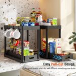 2 Pack Pull-Out Storage Organizers, Under Sink Organizer and Storage for Bathroo... - Image 5