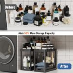 2 Pack Pull-Out Storage Organizers, Under Sink Organizer and Storage for Bathroo... - Image 6