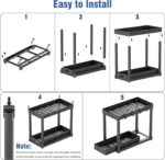 2 Pack Pull-Out Storage Organizers, Under Sink Organizer and Storage for Bathroo... - Image 8