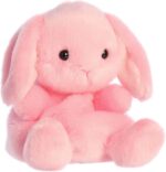 Aurora Adorable Palm Pals Petal Pink Lop Bunny Stuffed Animal - Fun Collectible ... - Image 3