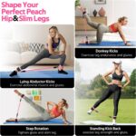 Ankle Resistance Bands with Cuffs, Ankle Bands for Working Out, Ankle Resistance... - Image 7