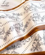 Hioyiwse Head Scarf Hair Neck Scarves For Women Purse Bag Scarfs For Handbags Si... - Image 5