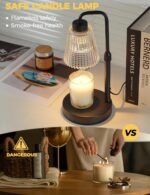 GODONLIF Candle Warmer Lamp with Timer Dimmable, Birthday Gifts for Women Mom, H... - Image 3