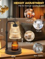 GODONLIF Candle Warmer Lamp with Timer Dimmable, Birthday Gifts for Women Mom, H... - Image 6