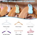 50 PCS Space Saving Hanger - Clothes Connector Hooks, Stacking Space Saver, Plas... - Image 6