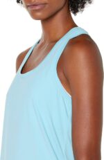 Amazon Essentials Women's Active Quick Dry Tech Stretch Racerback Scoop Neck Tan... - Image 4