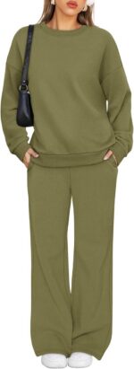 XIEERDUO Sweatsuits Women 2 Piece Outfit Matching Lounge Sets Fall Outfits 2025 ... - Image 3