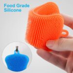 3PCS OstWony Silicone Dish Sponges, Super Food-Grade Silicone Sponges, Multi-Pur... - Image 3