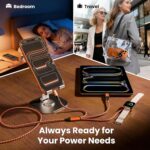 Travel Charger for iWatch, 3 in 2 Multi Charging Cable/Cord with IP/USB C/iWatch... - Image 6