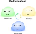 Breathing Lamp Guided Visual Meditation Tool for Mindfulness,Anxiety Relief&Calm... - Image 4
