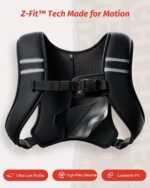 ZELUS Weighted Vest, Washable Z-Fit Soft Iron Weighted Vest for Women and Men, 5... - Image 6