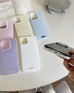 inewateri Compatible with iPhone 13/iPhone 14 Case with Cute Fashion Polka Dot A... - Image 6