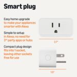Amazon Basics Smart Plug, Works with Alexa Only, Voice Control, Remote APP Contr... - Image 3