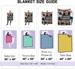 DayOfShe Ships Next Day Photo Blanket Gifts for Wife, Custom Blankets as Girlfri... - Image 6