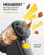 Fanttik B10 Pro Max Electric Air Duster, 130000RPM Brushless Motor, Compressed A... - Image 3
