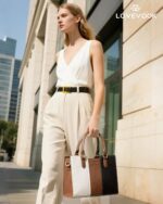 LOVEVOOK Purse for Women, Vintage Leather Shoulder Handbag, Small Ladies Satchel... - Image 3