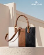 LOVEVOOK Purse for Women, Vintage Leather Shoulder Handbag, Small Ladies Satchel... - Image 4