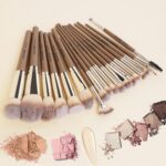 Make Up Brushes, MAANGE 18 Pcs Premium Synthetic Makeup Brushes Set Soft Foundat... - Image 6
