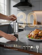ThermoMaven Upgraded Larger Capacity Electric Salt and Pepper Grinder Set, 110ml... - Image 5