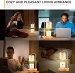 Candle Warmer Lamp with 3 Bulbs, Adjustable Height Dimmable Candle Warmer with T... - Image 5