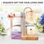 Candle Warmer Lamp with 3 Bulbs, Adjustable Height Dimmable Candle Warmer with T... - Image 7